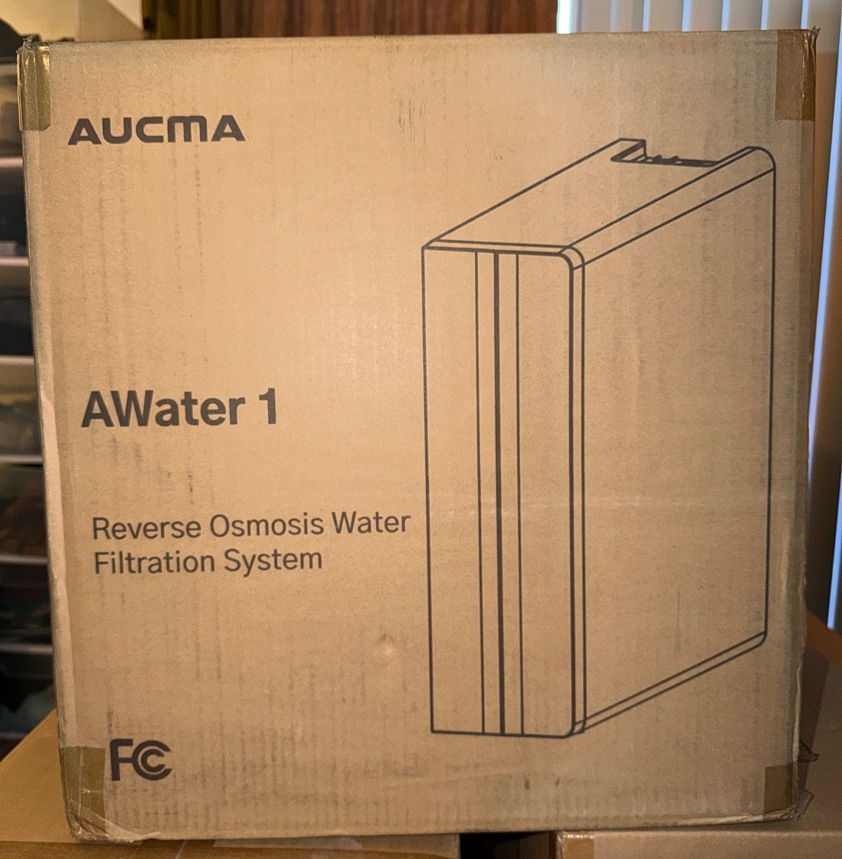AWater1 Reverse Osmosis System 500GPD 5 Stage Filtration