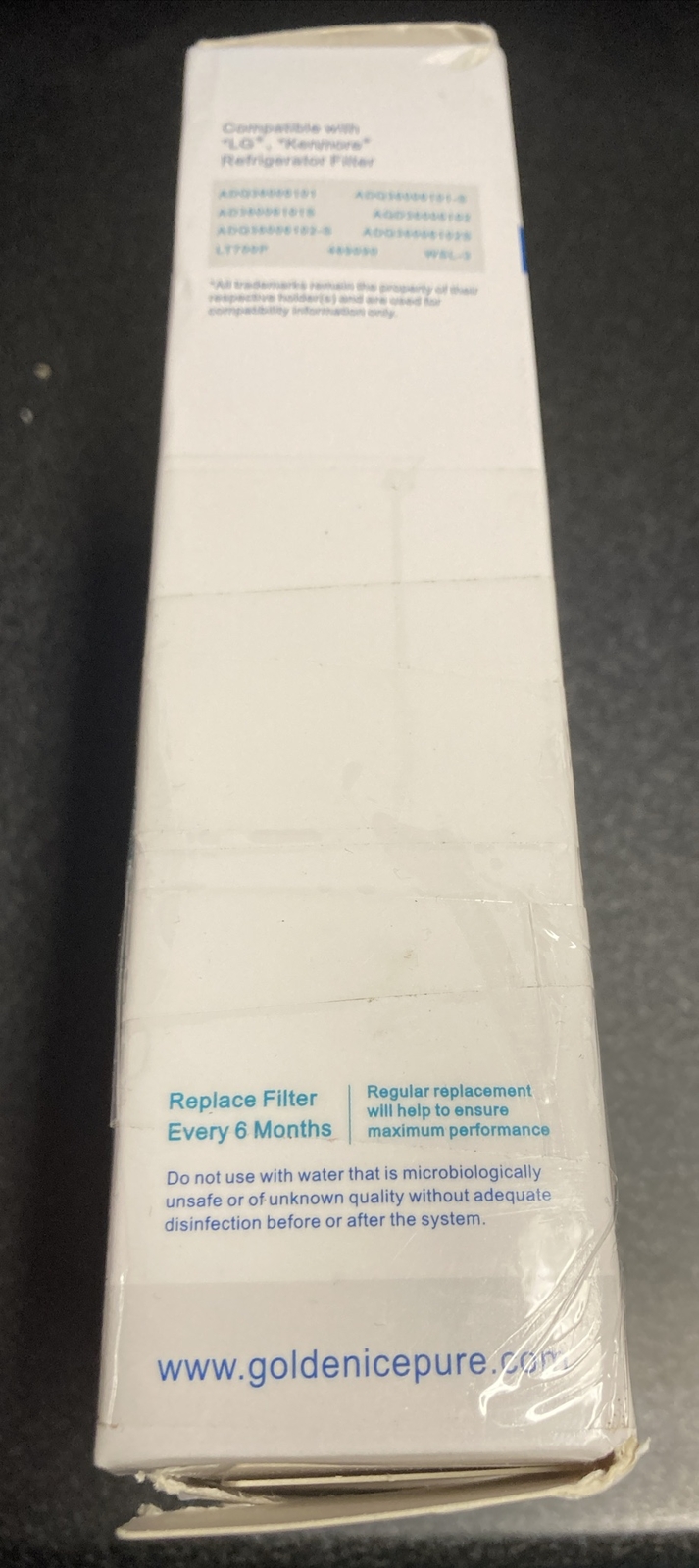 Fit For LG LT700P ADQ36006101 RWF1200A Water Filter Air Filter 3 Pack Open Box