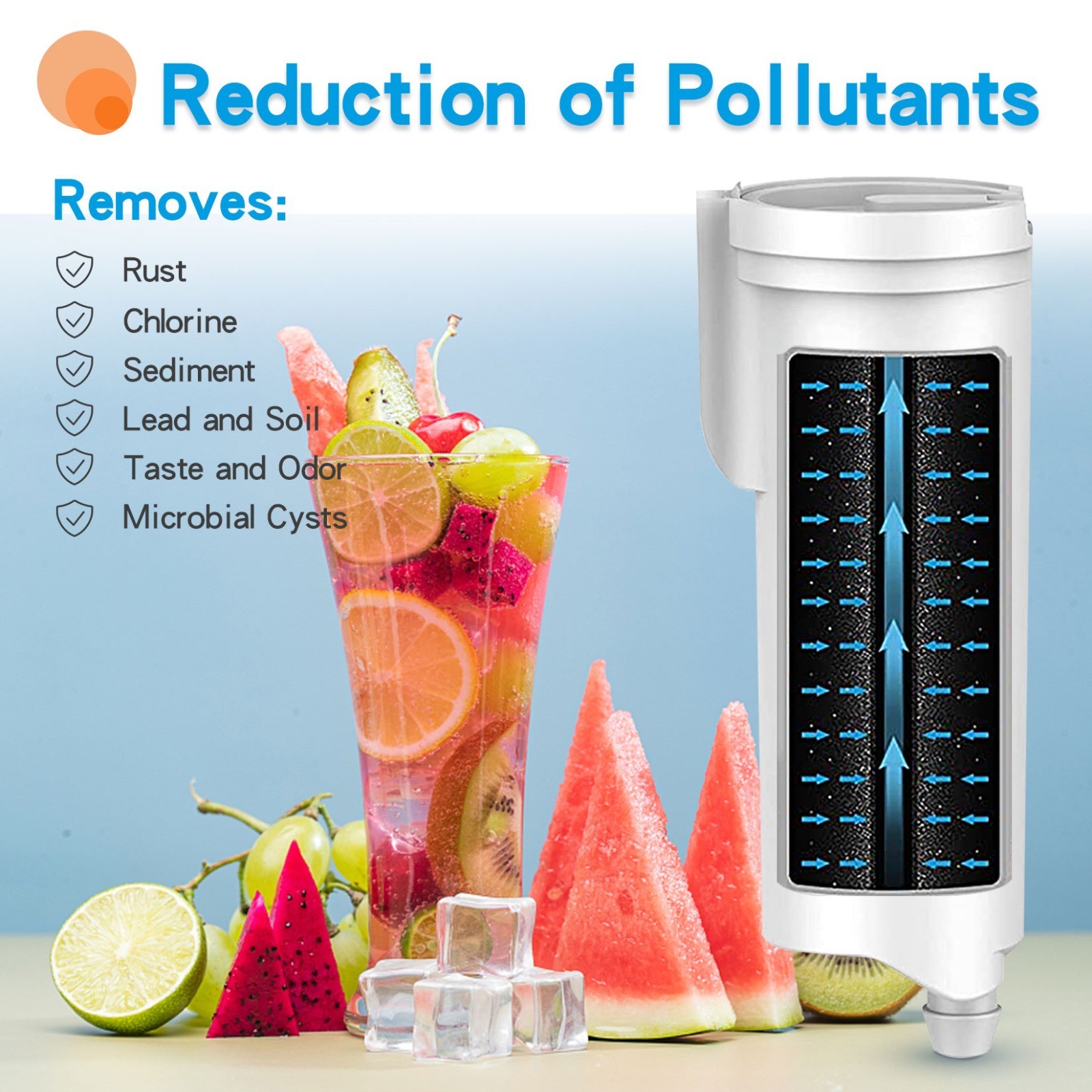 GE Profile Opal Replacement Water Filter Opal Nugget Ice Maker ‎P4INKFILTR-4PACK
