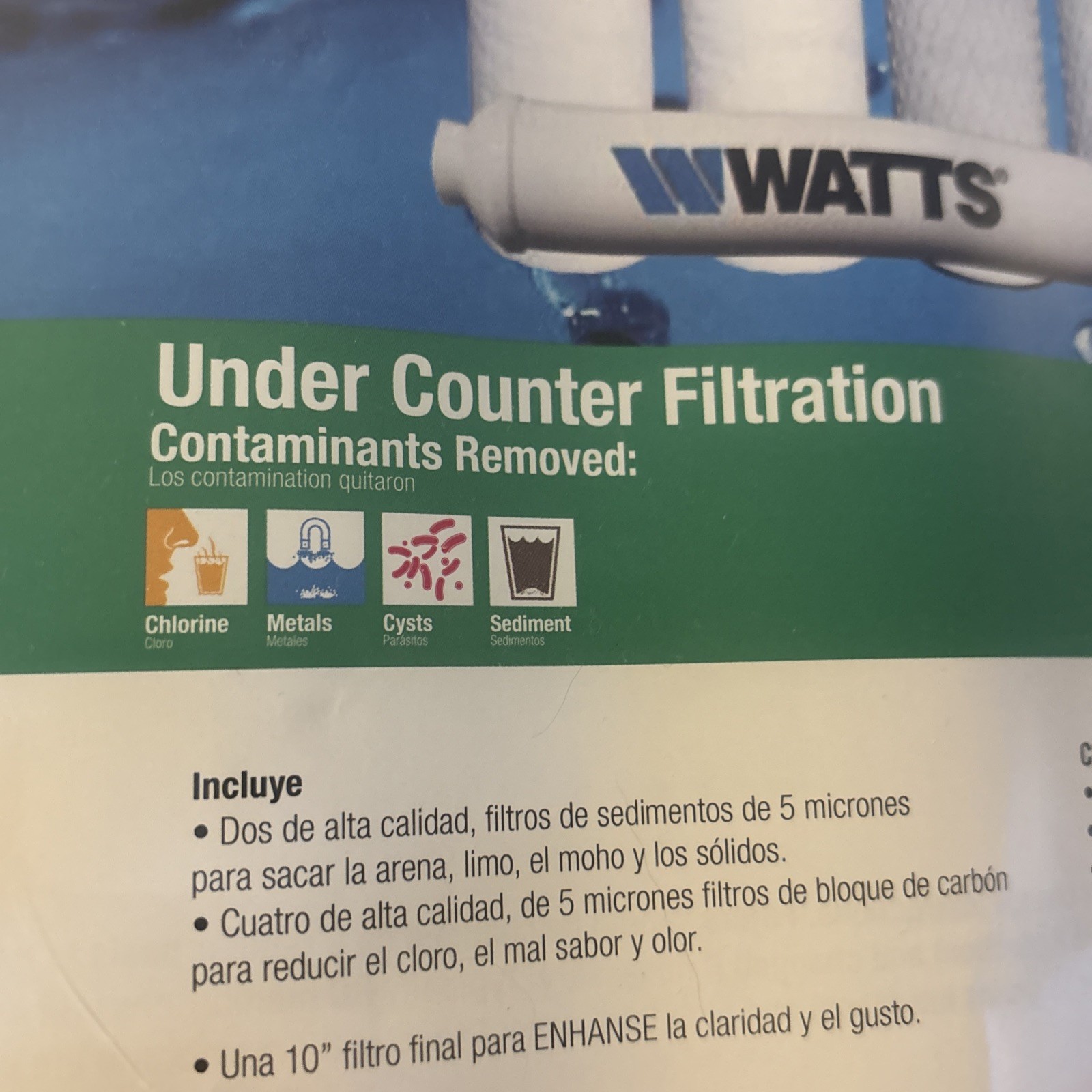Watts Membrane Filter 110009 24GPD 560014 Watts 500024 & RO Replacement Filters