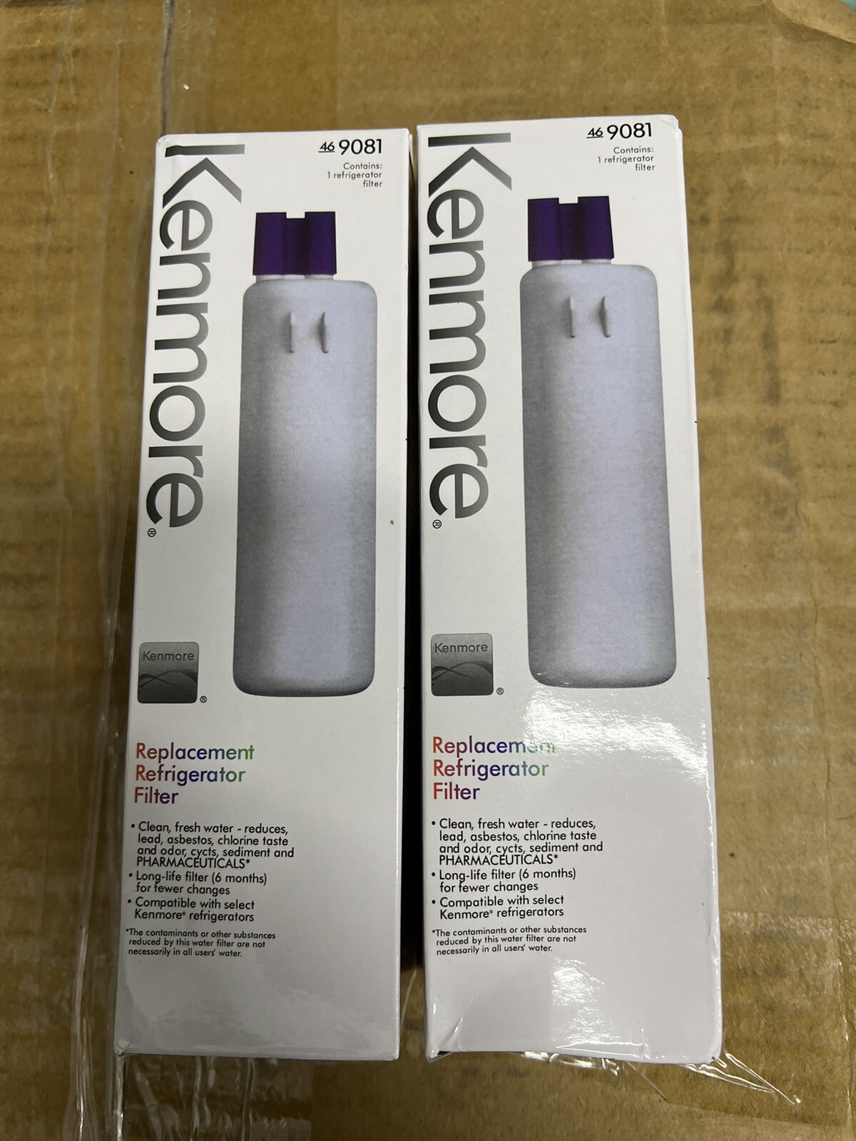 2 Pack 9081 Kenmore 469081 46-9930 Refrigerator &Water Filter Sealed US Stock