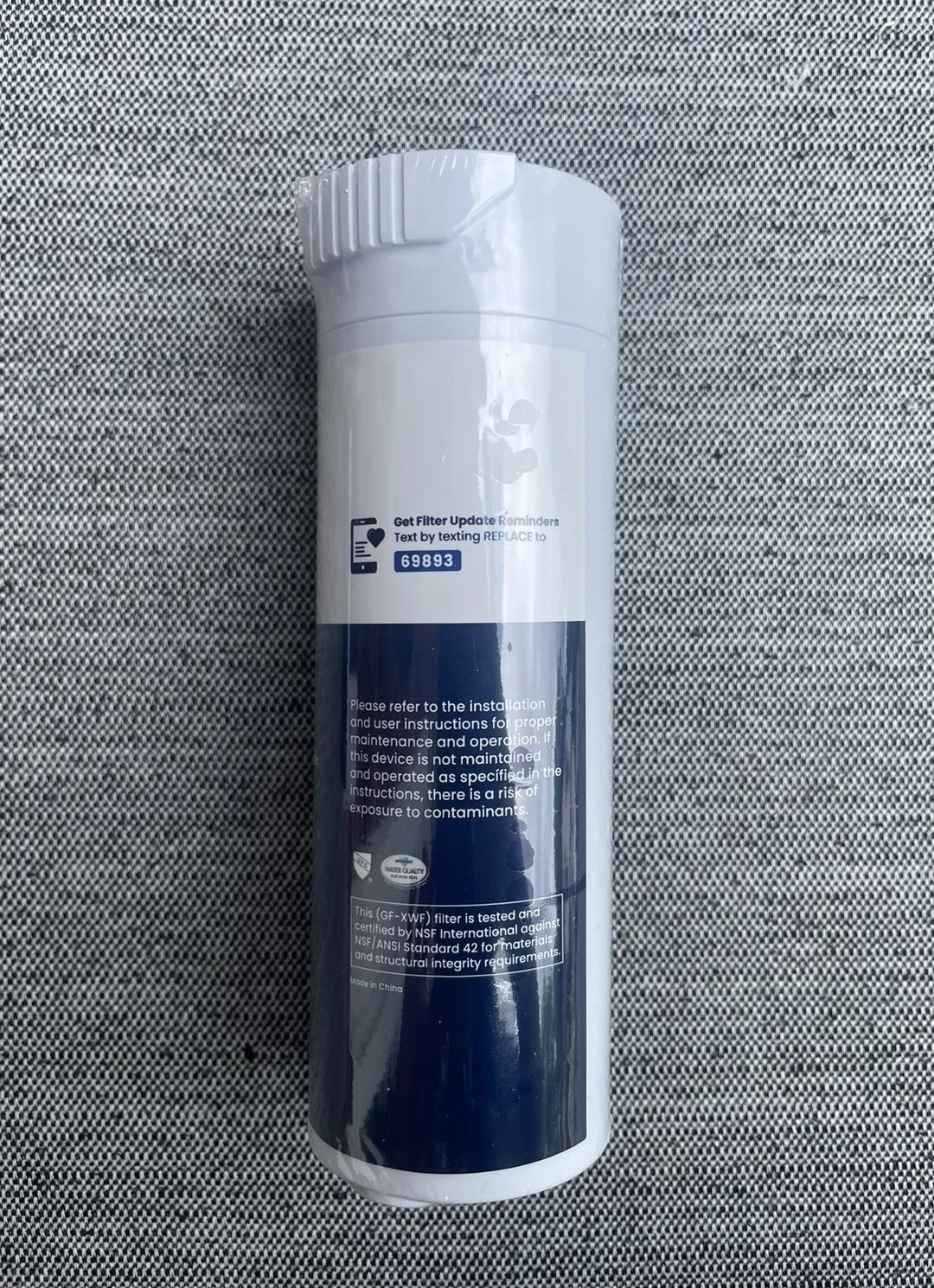 NEW SEALED Glacier Fresh Ice & Water Refrigerator Filter for GE XWF Side by Side