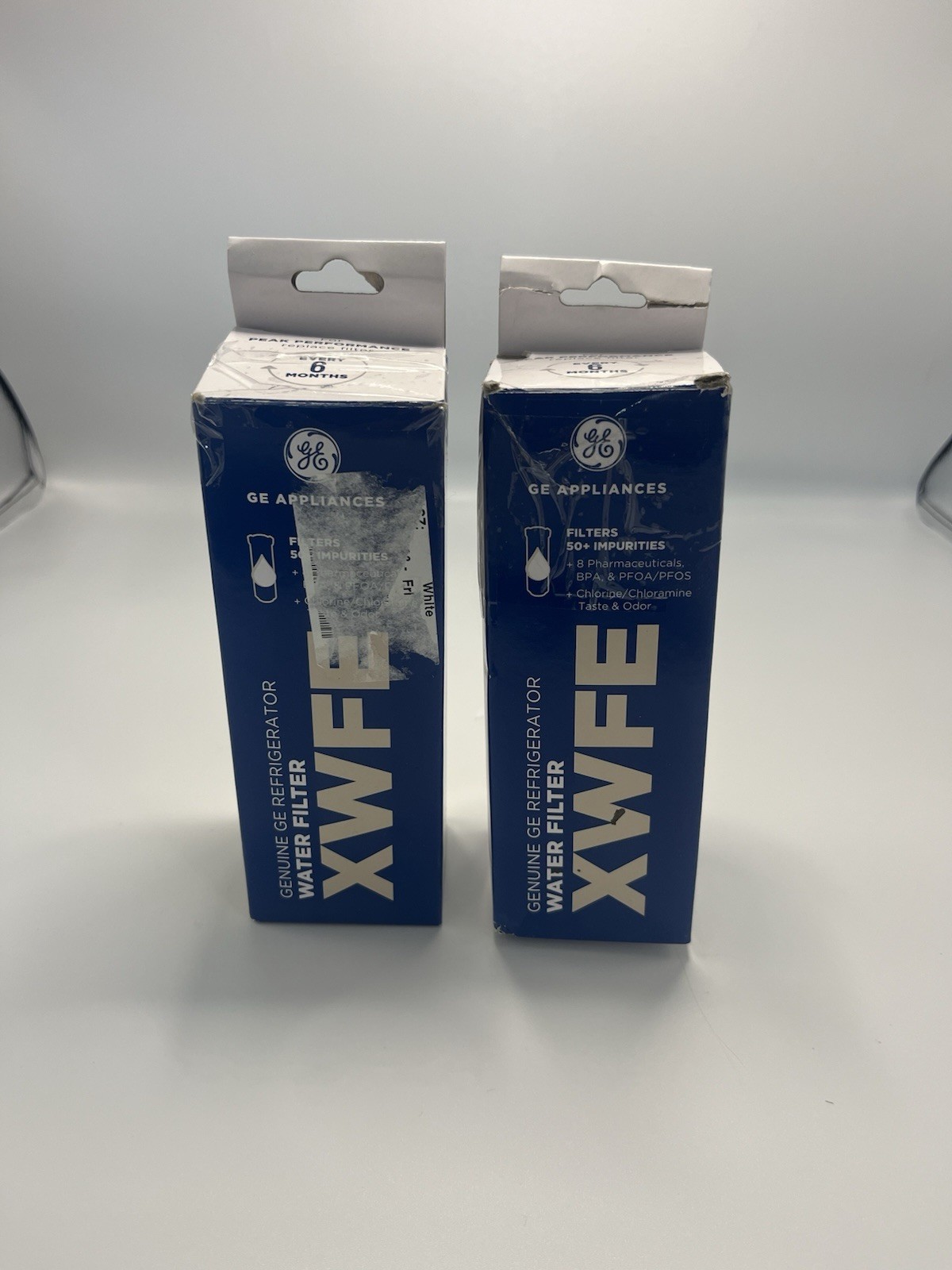 Genuine GE XWFE Refrigerator Filters, Used Lot Of 2 Read Description