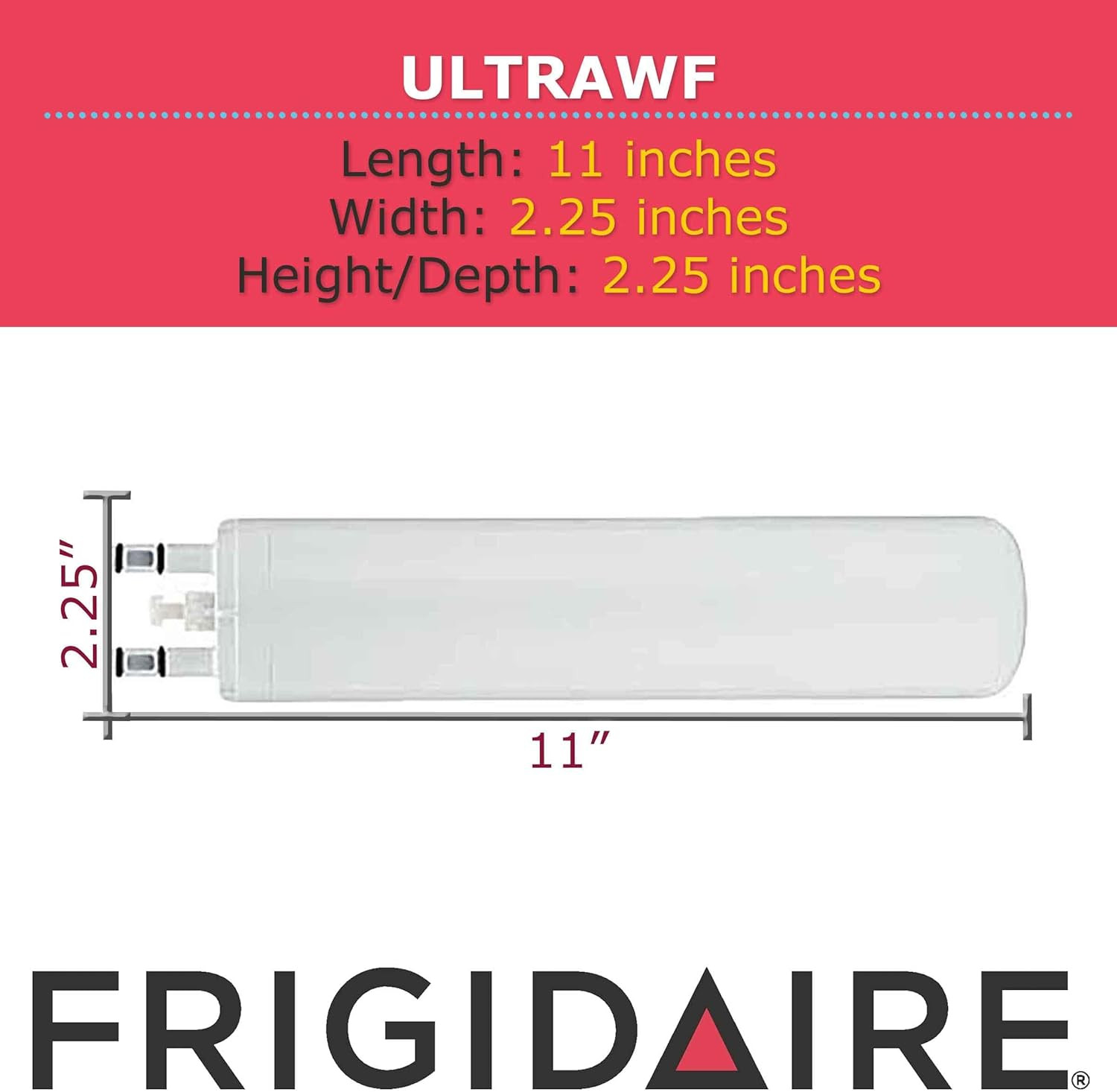 ULTRAWF Puresource Ultra Water and Ice Refrigerator Filter, Original, 1 Count