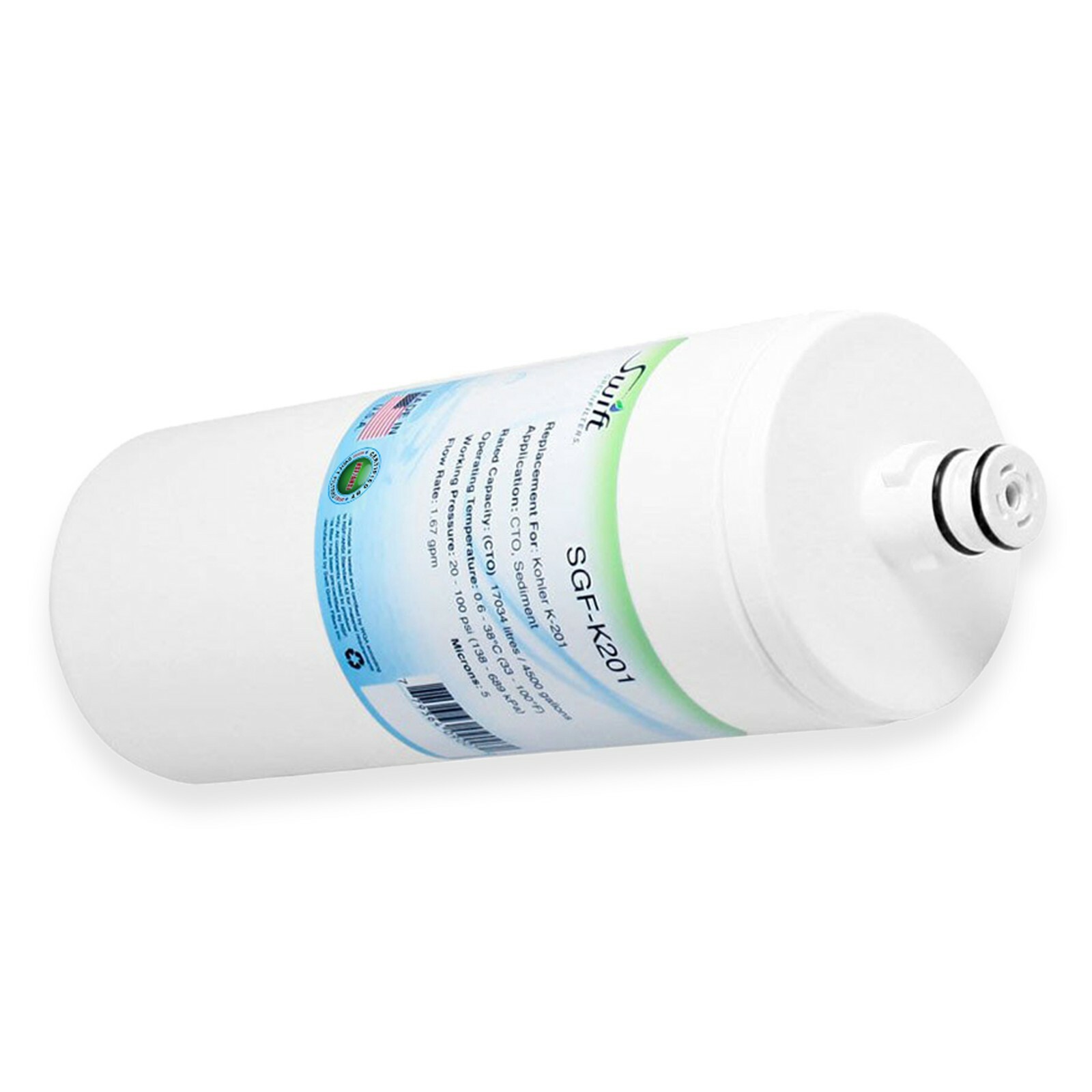 Swift Green Filters SGF-K201 Fits for Kohler K-201 Water Filter (3 Pack)