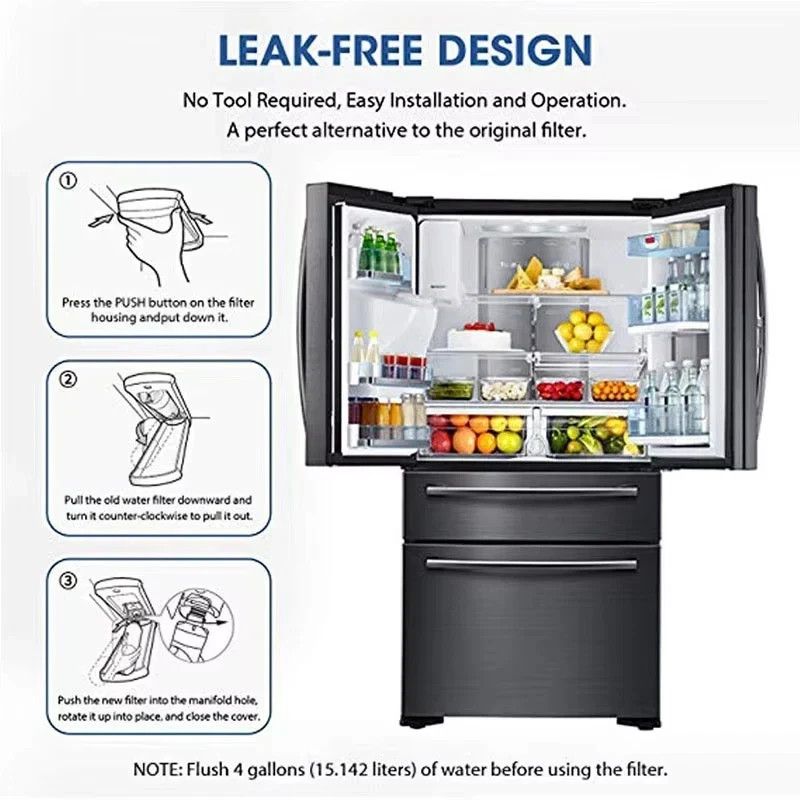 US Stock 2PACK Replacement Fridge Refrigerator Water Filter LG LT1000P ADQ747935