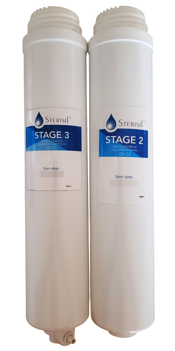 Sterisil Stage-2 Stage-3 Water Kit Stages Replacement Cartridges Without Box