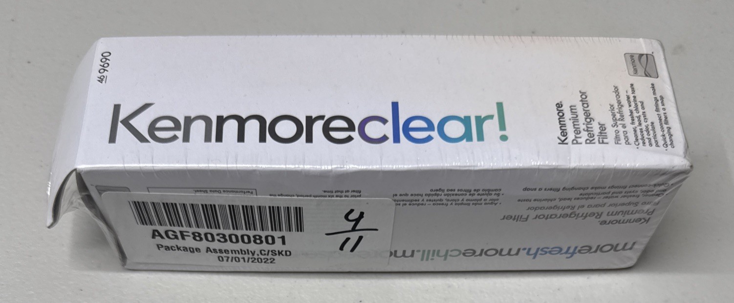 1 Pack Kenmore 9081 Replacement Refrigerator Water Filter 46-9081 46-9930