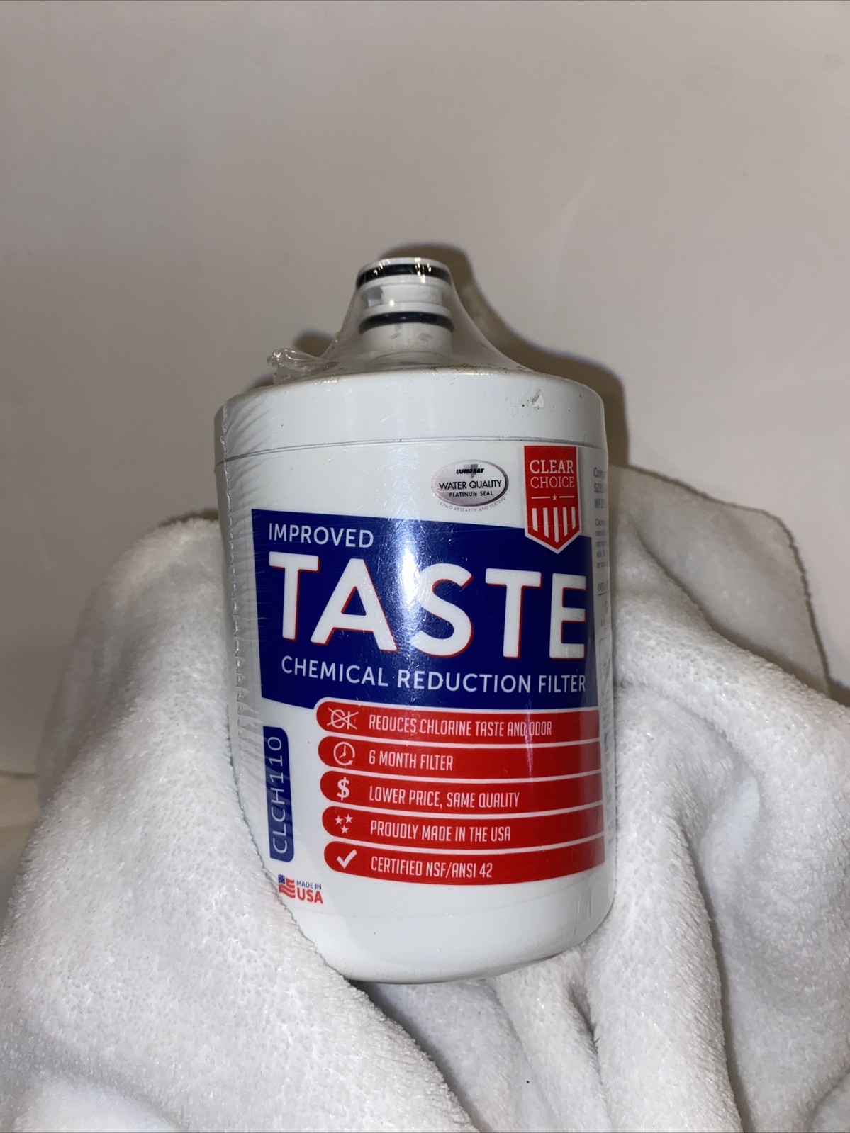 Clear Choice Improved Taste Chemical Reduction Filter