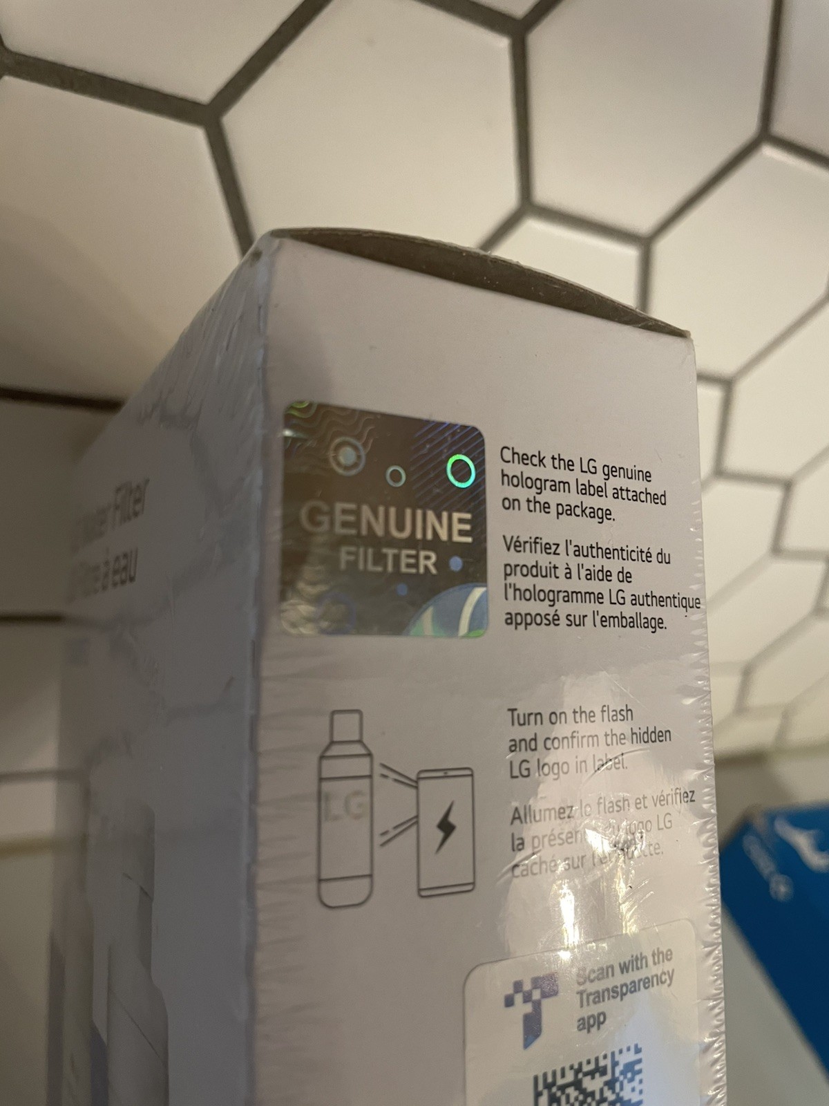 2 Pack LG Genuine LT1000P / PC / PCS Refrigerator Replacement Water Filter New