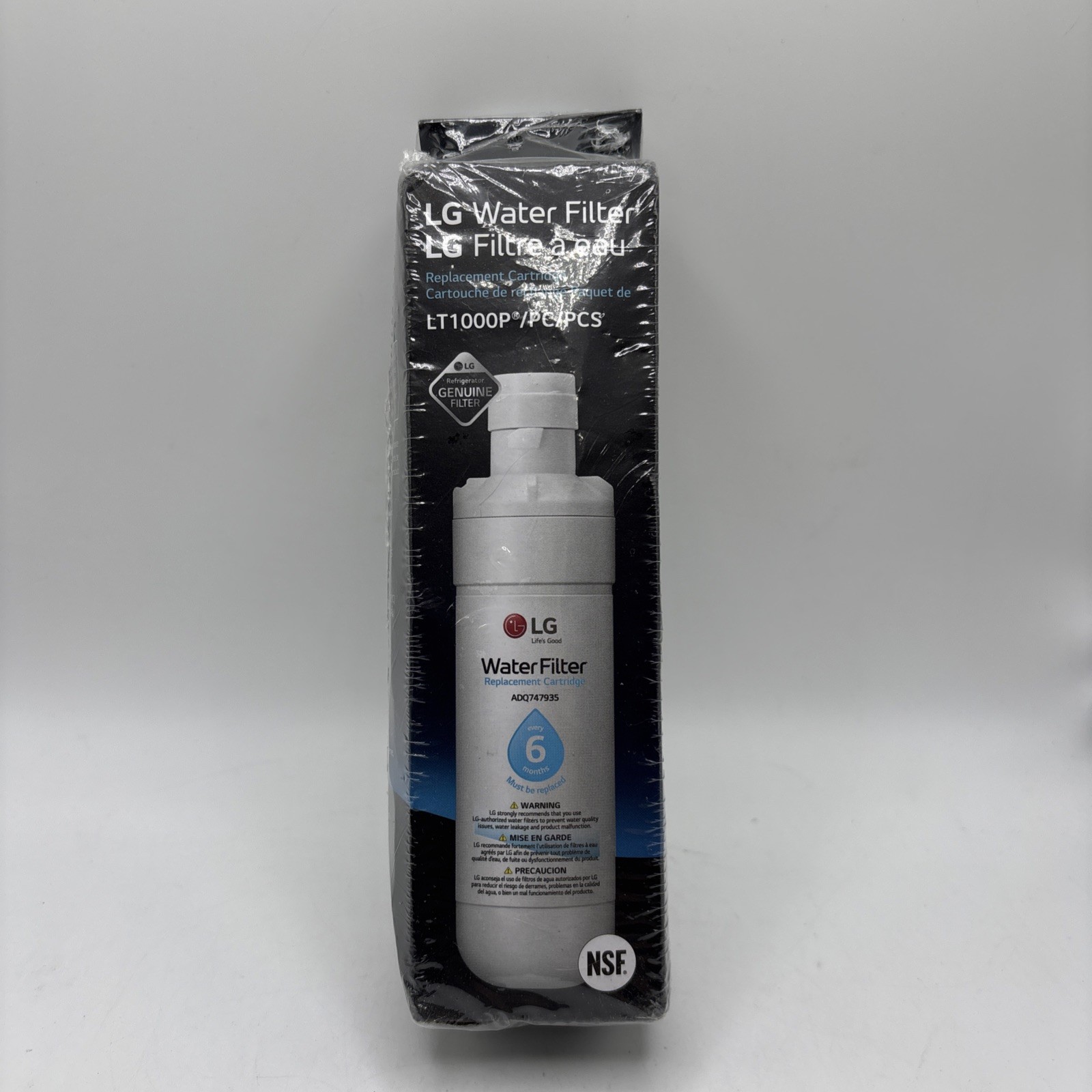LG LT1000P Refrigerator Water Filter Replacement Cartridge