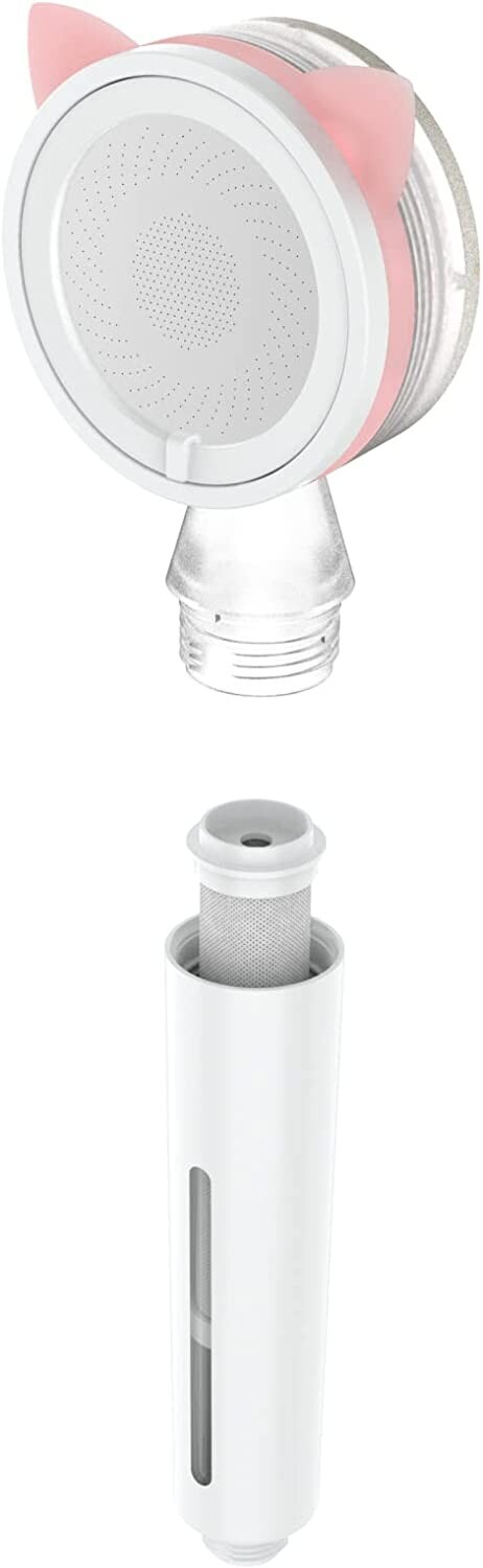 HolaFolks Shower Head Carbon Fiber Filter Replacement Remove Residual Chlorine