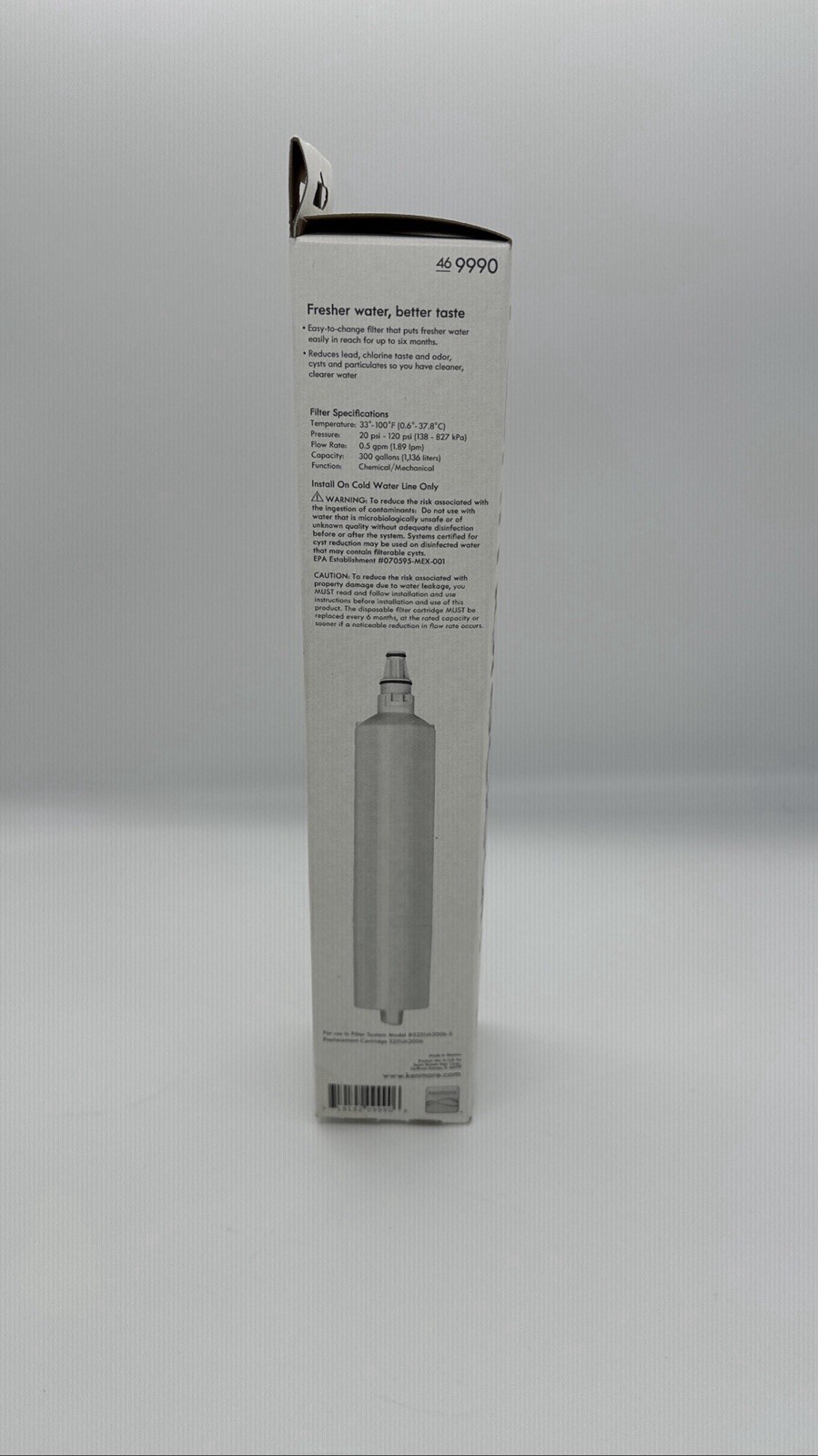 Kenmore 9990 Water Filter Refrigerator NEW