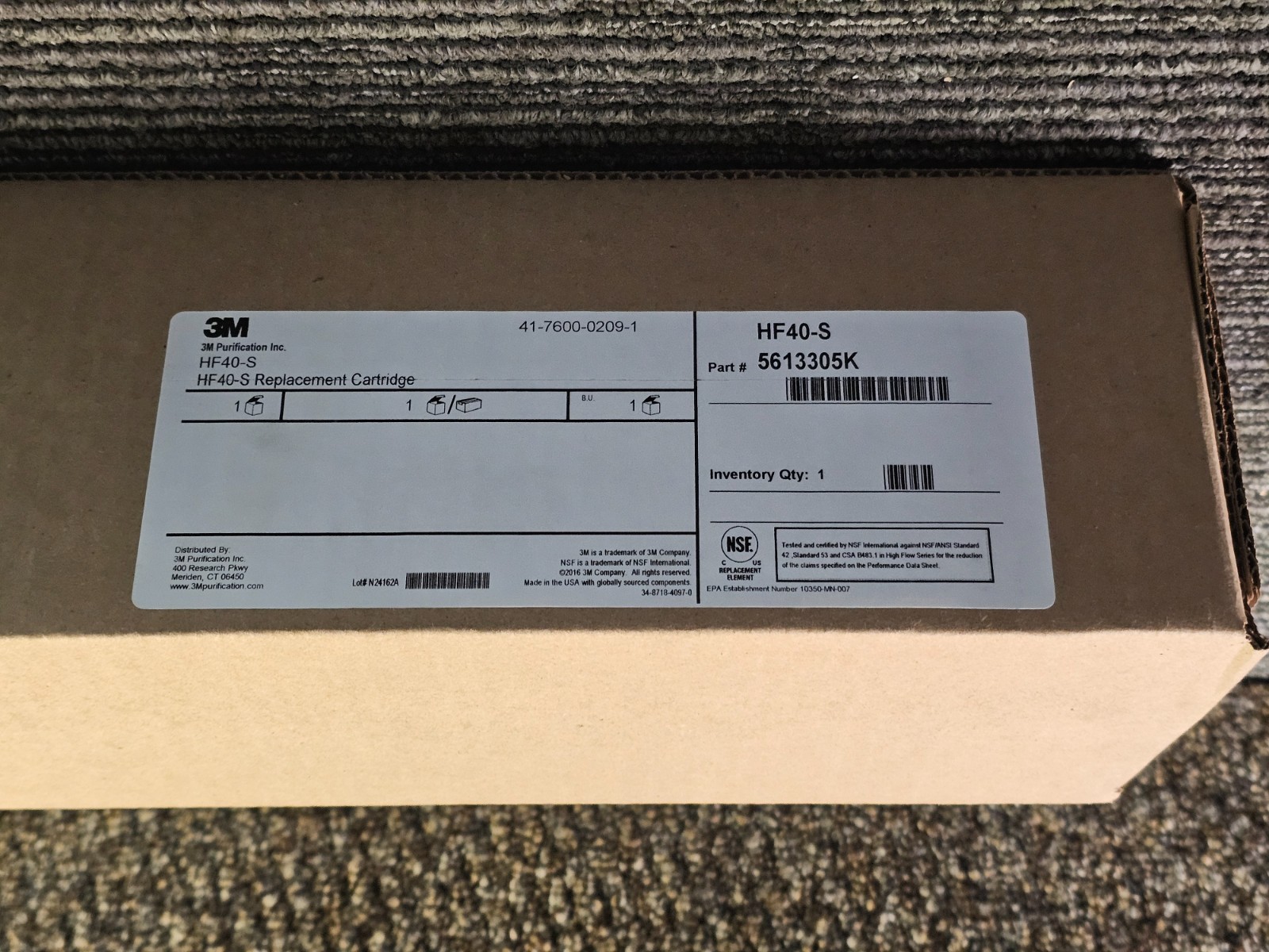 3M 5616203 High Flow Series Filter System 2.1 gpm 3/8 in FNPT ICE140-S