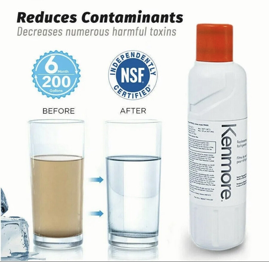 1 Pack Kenmore 9082 Replacement Refrigerator Water Filter for 469082 9903