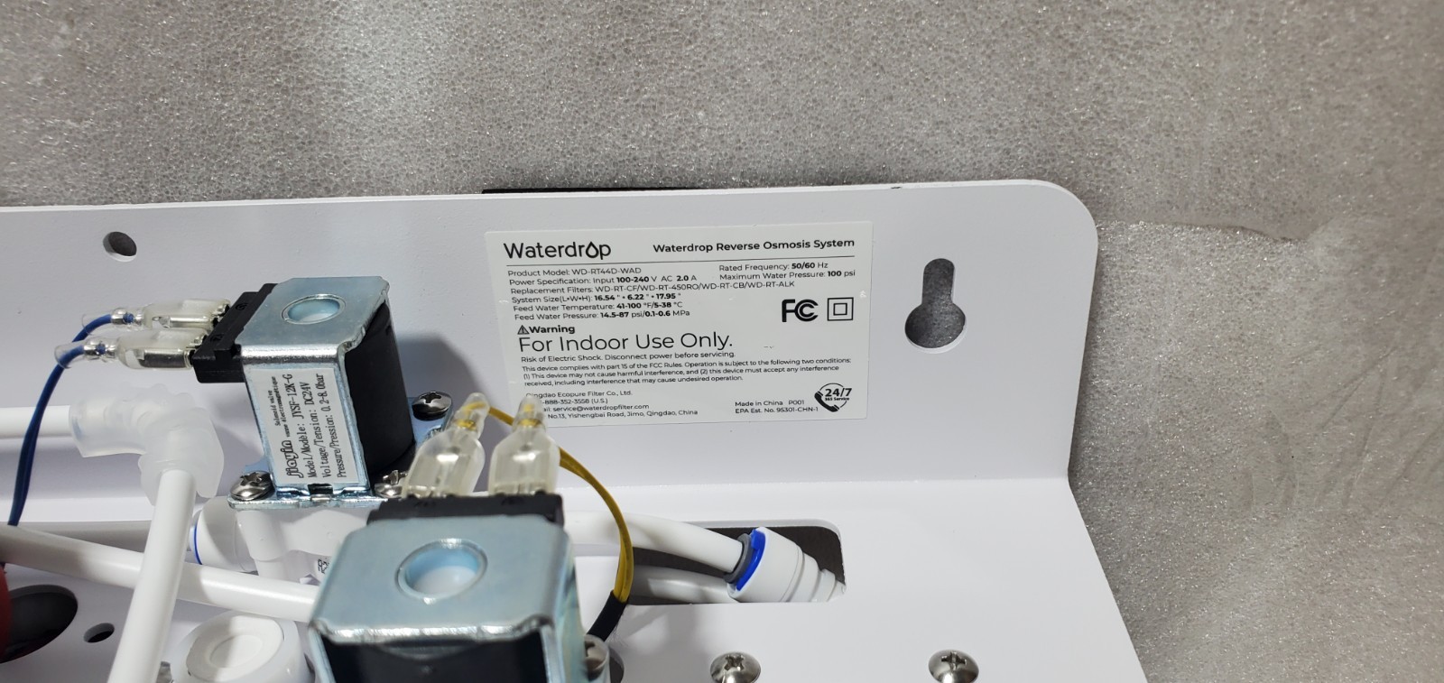 WATERDROD WD-RT44D-WAD 8 Stage Alkaline Drinking Reverse Osmosis Filter System