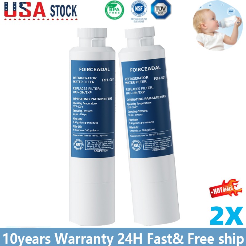 2-10pack For Samsung DA-97-08006A DA-97-08006A-B DA29-00020B Water&Ice Filter