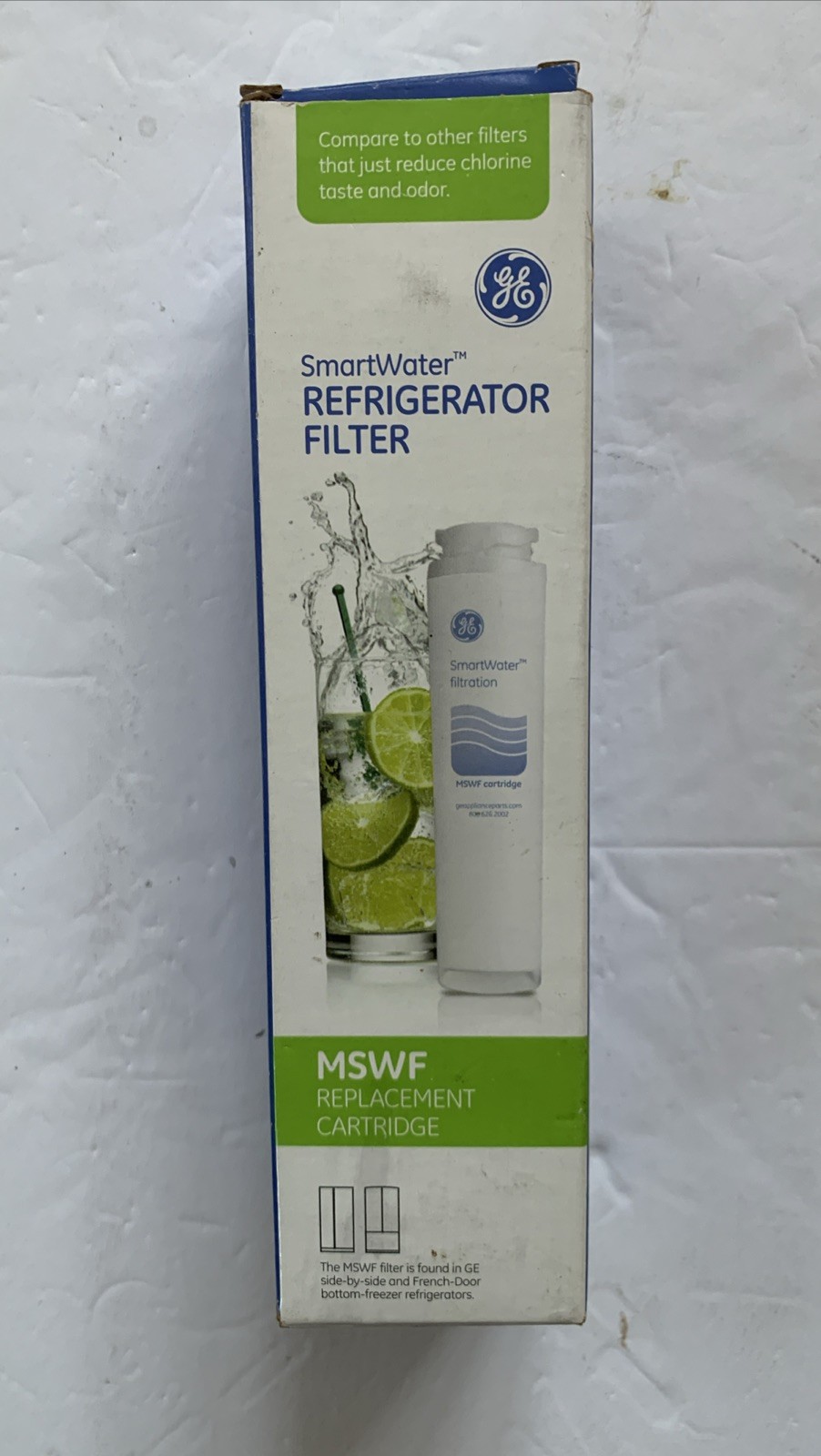 NEW GE Refrigerator Water Filter Cartridge SmartWater Genuine OEM MSWF *Read*