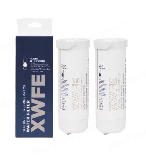 GE XWFE Genuine Refrigerator Water Filter ( WITHOUT CHIP), 100% Authentic