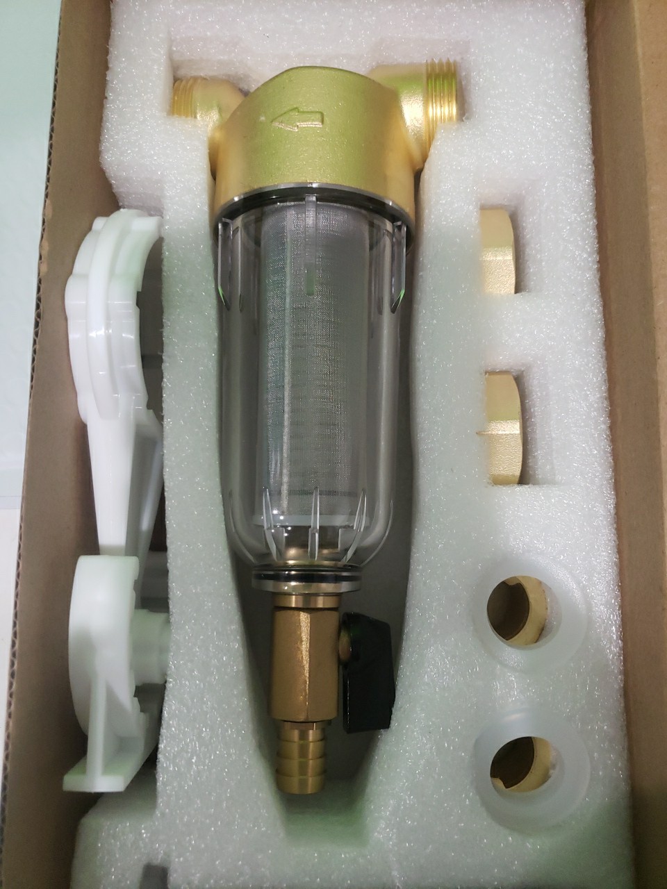 3/4″ Spin-Down Sediment Filter 150&500 Micron for Well Water, Home & Commercia
