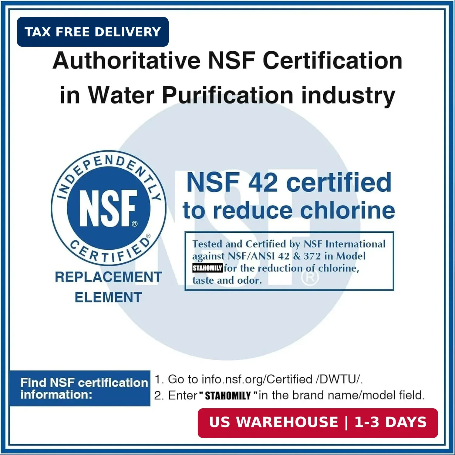 ADQ747935 Water Filter Replacement for LG Water Filter LT1000P/PC/PCS, AGF803007
