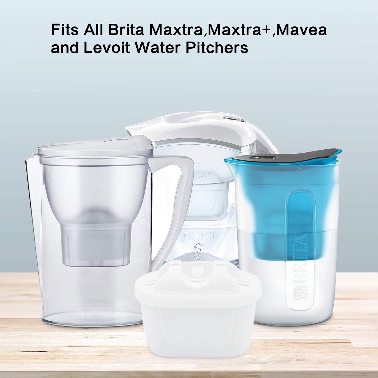 1001122 Replacement Filter for Mavea 1001122 Maxtra and LEVOIT Pitcher Water …