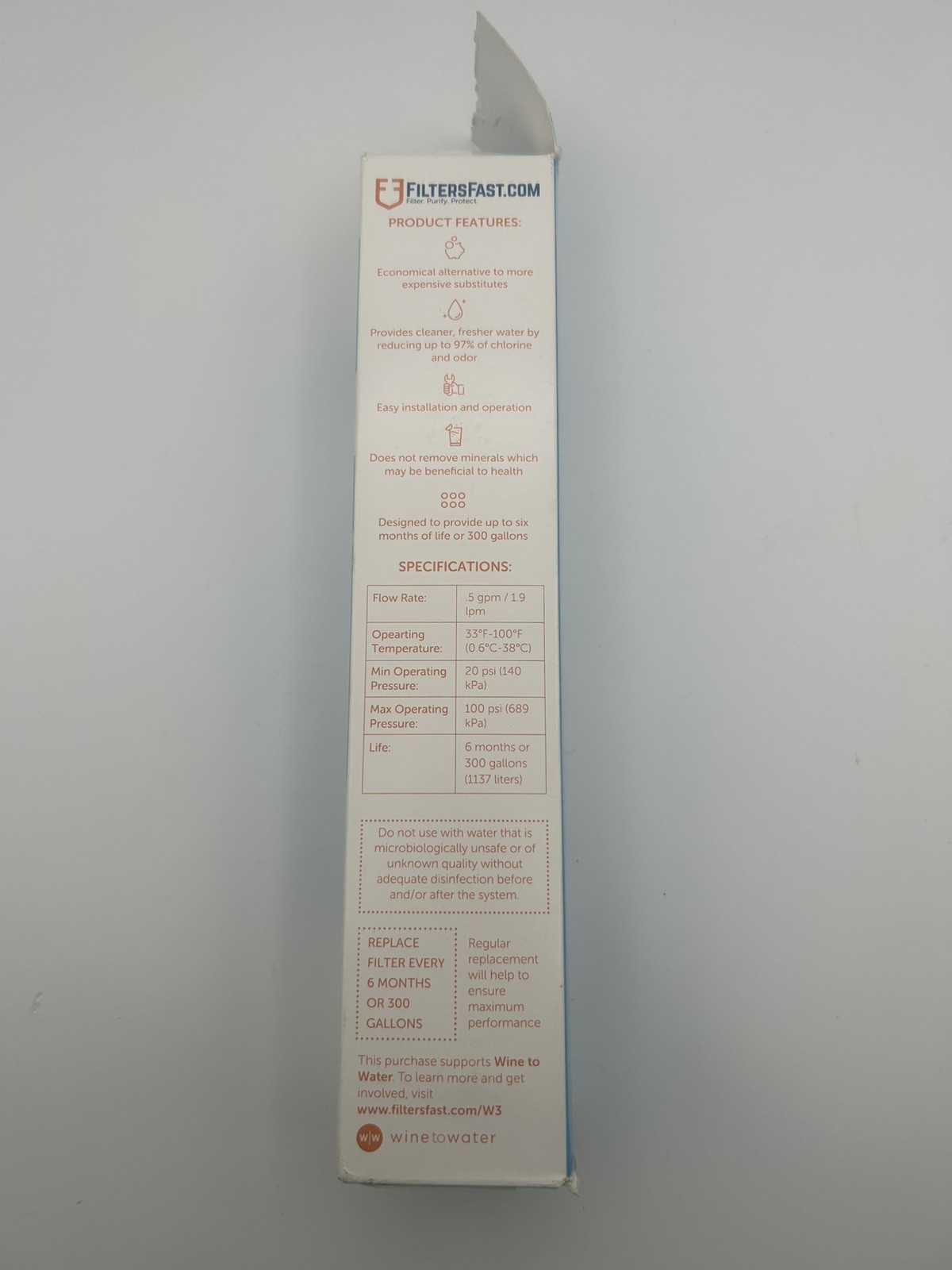 Filters Fast FF21200 Replacement for Whirlpool 4396508 4392857 Kitchen Aid Water