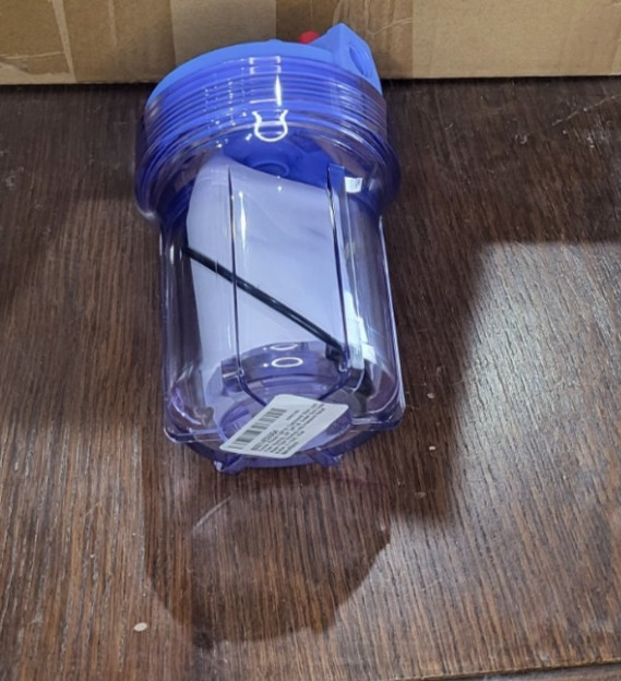 Pentek 158110 Standard 5 x 2.5 Clear Water Filter Housing (3/8 NPT)
