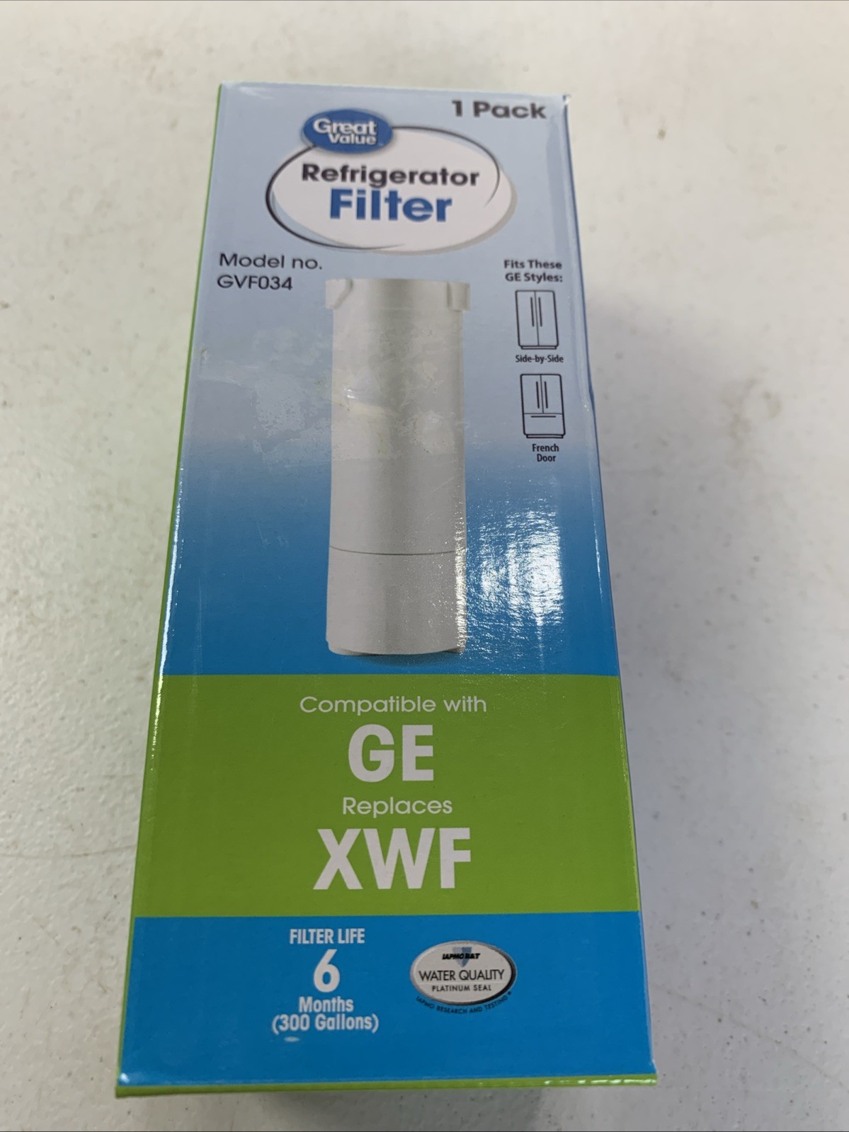 GE Refrigerator Water Filters XWF GREAT VALUE NEW SEALED 6 MONTH 200 GAL
