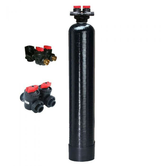 WHOLE HOUSE WATER FILTRATION SYSTEM | 1.5 cu ft Catalytic Carbon | 10″ x 54″