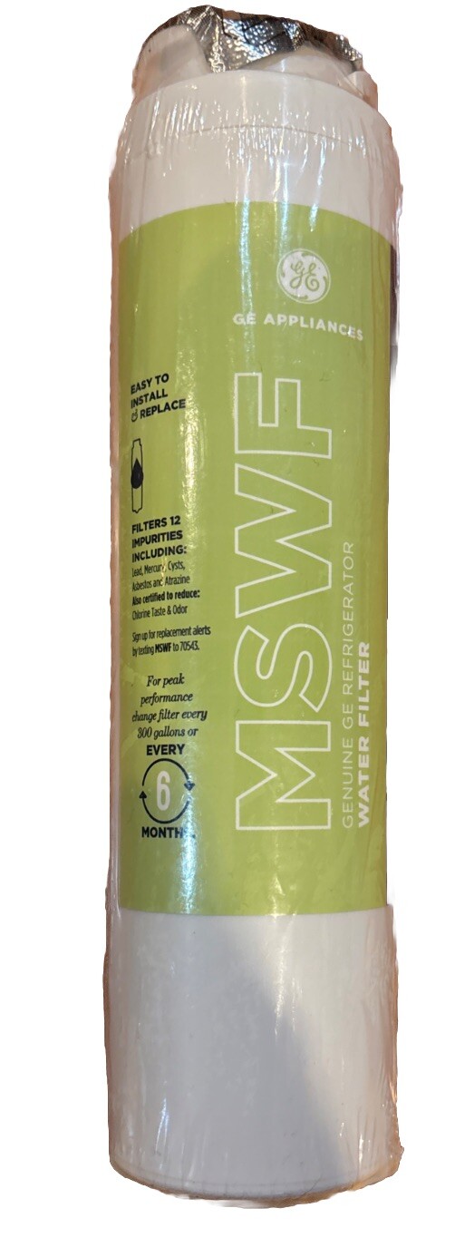 Refrigerator Water Filter Replacement GE MSWF French Door Side By Side Open Box