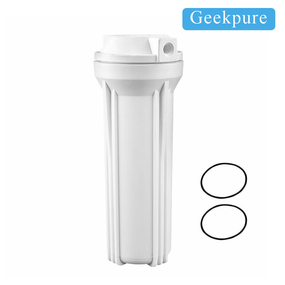 Geekpure 10″ Universal Reverse Osmosis Filter Housing for RO System 1/4″ Port