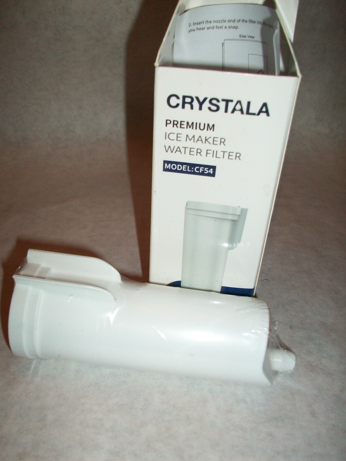 CRYSTALA – PREMIUM ICE MAKER – WATER FILTER – MODEL:CF54-NIB-Sealed-FREE ship