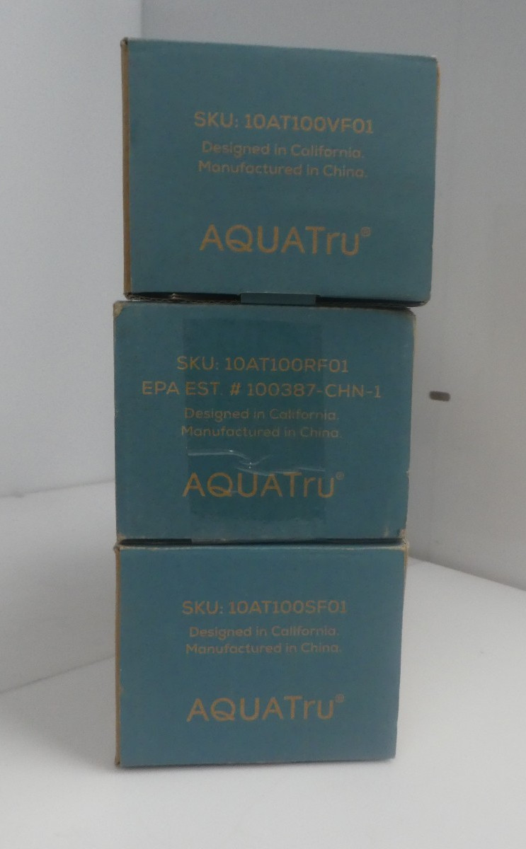 AquaTru Carafe Filter Combo Pack ( Pre/Carbon, Reverse Osmosis, VOC Carbon )