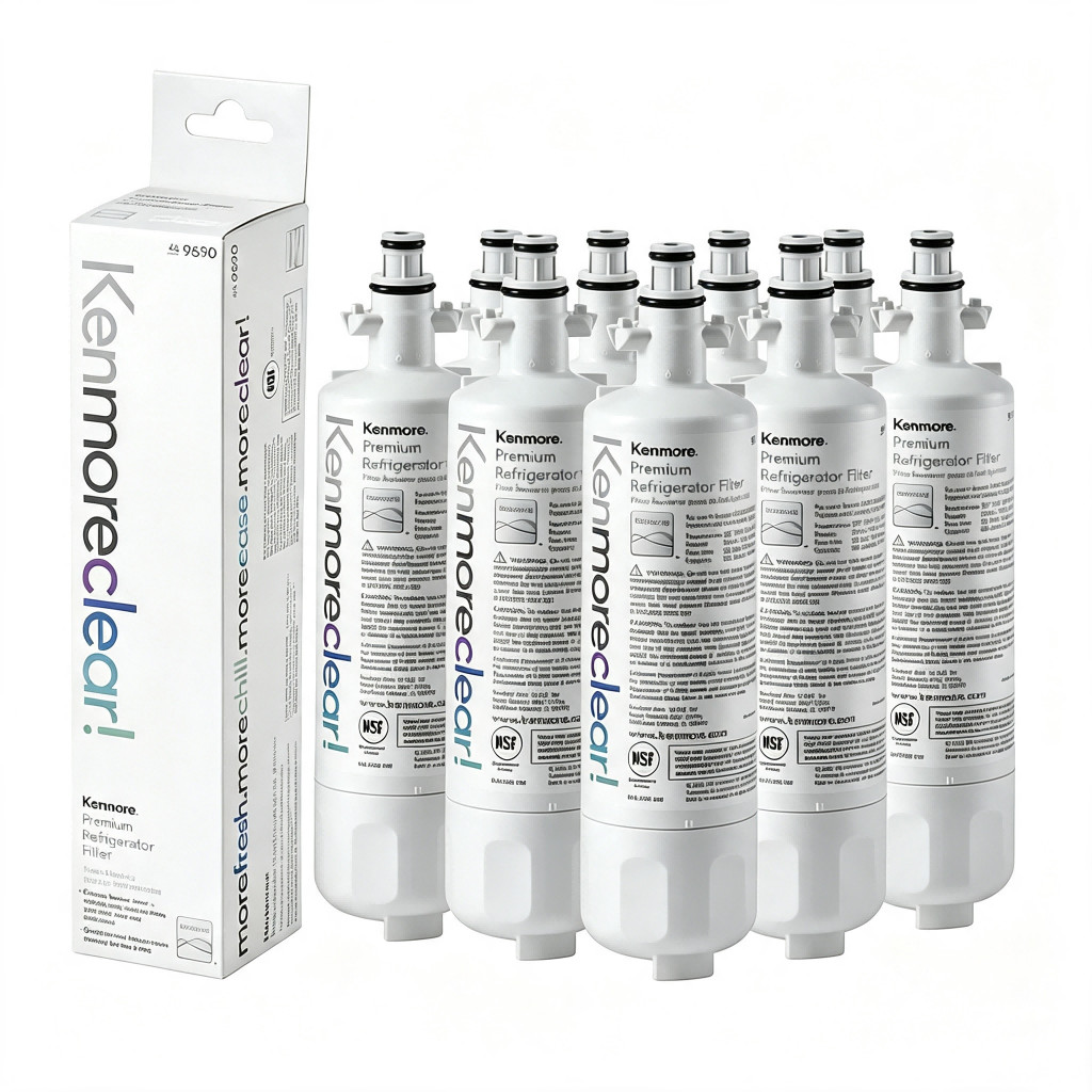 9 Pack✦Kenmore 9690 469690 Refrigerator Water Filter NSF/ANSI 53 Fit ADQ36006101