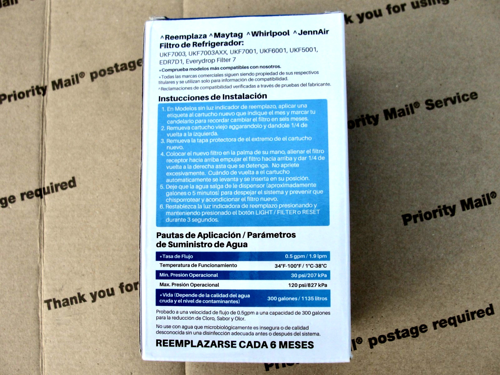 Icepure For Whirlpool EDR7D1 Maytag UKF7003, RWF1600A Water Filter FREE SHIPPING