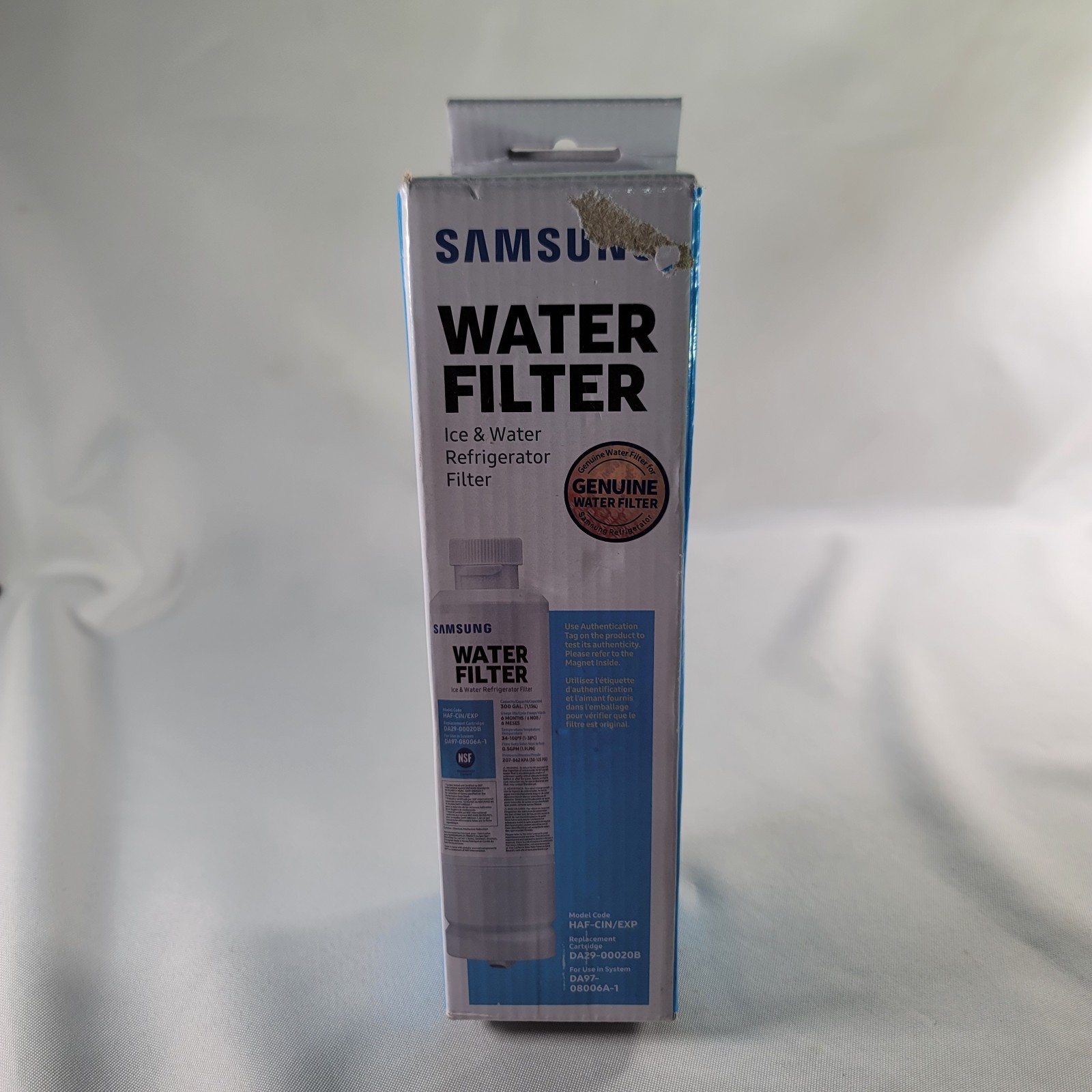 Samsung OEM DA29-00020B HAF-CIN/EXP Refrigerator Water Filter