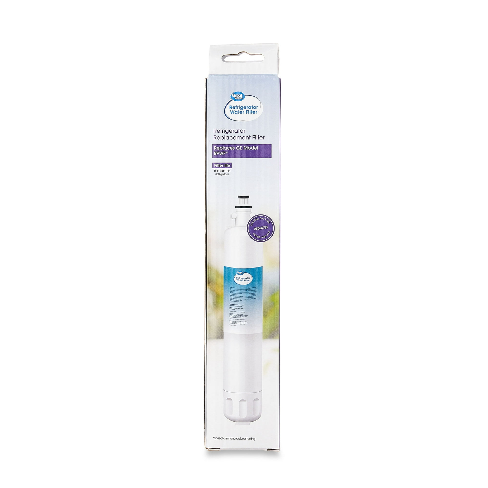Great Value Replacement for GE RPWF (Not RPWFE), RWF1063, RWF3600A, Refrigerator