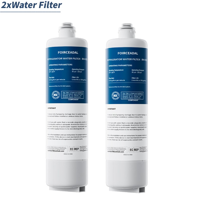 White For Bosch Ultra Clarity Pro BORPLFTR50 WFC100MF 12028325 Water Filter