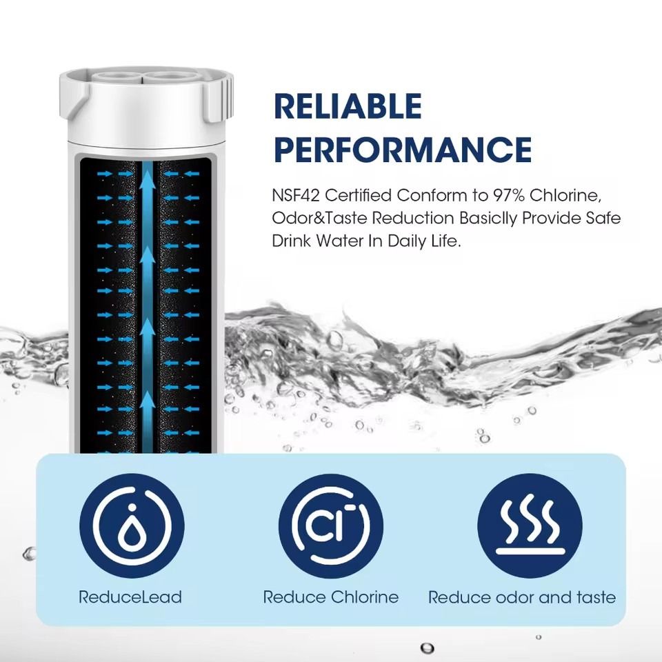 GE XWFE Genuine Refrigerator Water Filter ( WITH CHIP), 100% Authentic