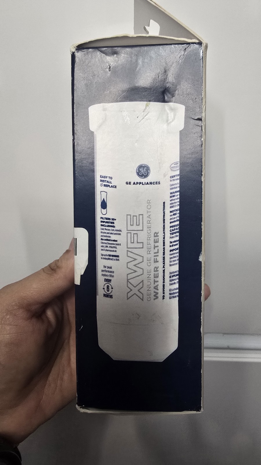 Genuine GE Appliance XWFE Refrigerator Water Filter Sealed New