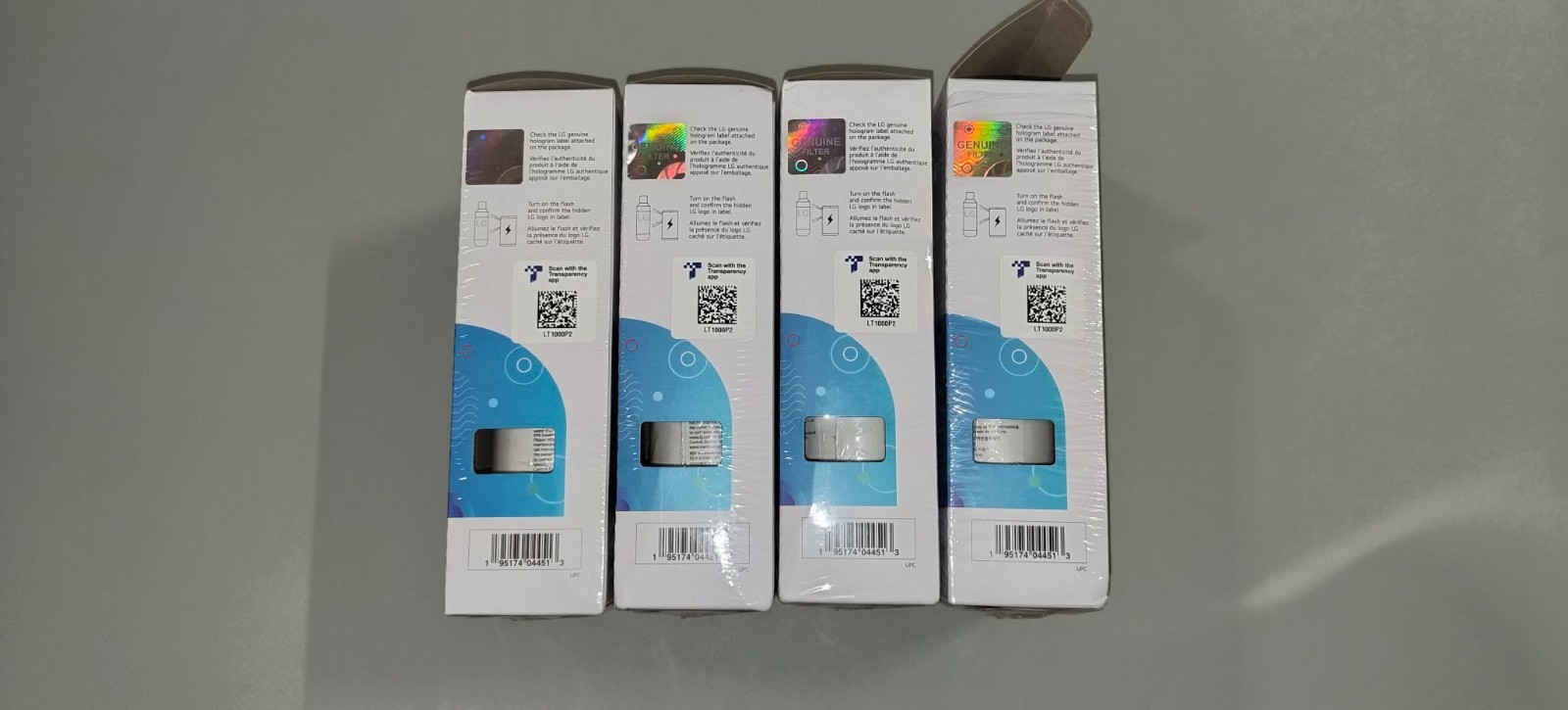 LG LT1000P2 6-Month / 200 Gallon Refrigerator Replacement Water Filter 2 Pack