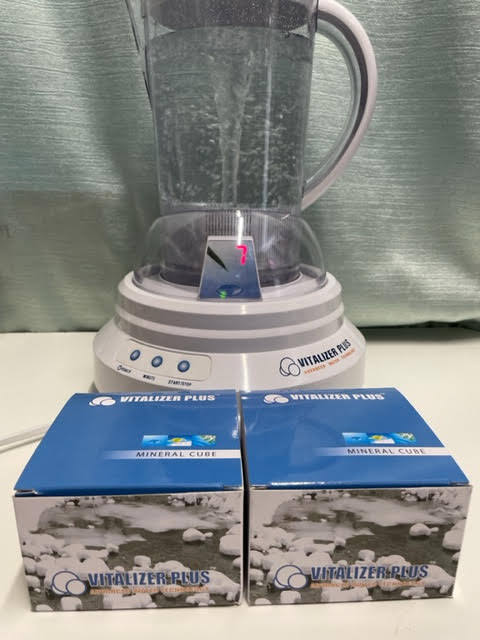 Mineral Cube for Vitalizer Plus Hexagonal Water Machine 4 packs