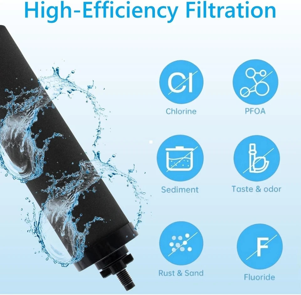 Berkey Authentic Black BB9-2 Water replacement Filters For Berkey Water System