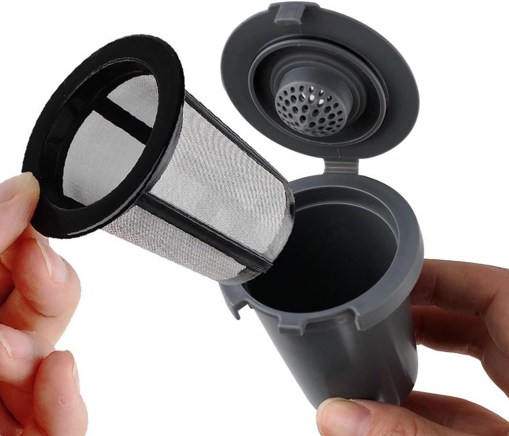 Replacement Parts 2Pcs SS-RFC Homebarista Reusable Filters Cup, Compatible with