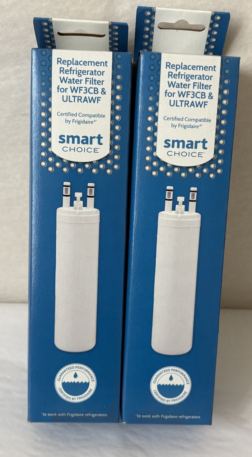 New Smart Choice SCWF3CTO Water & Ice Refrigerator Replacement Filter 2-PACK