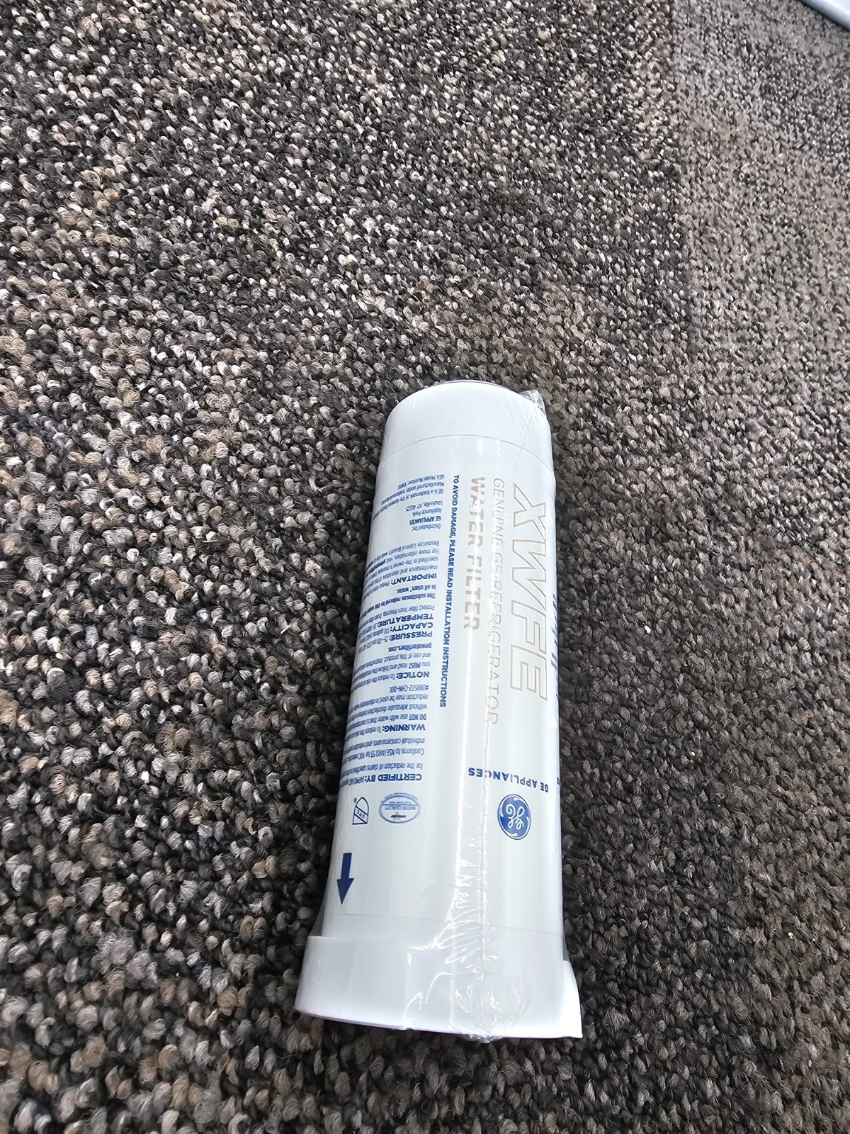 (QTY 3) GE XWFE Refrigerator Water Filter White For Aqua Optima Evolve