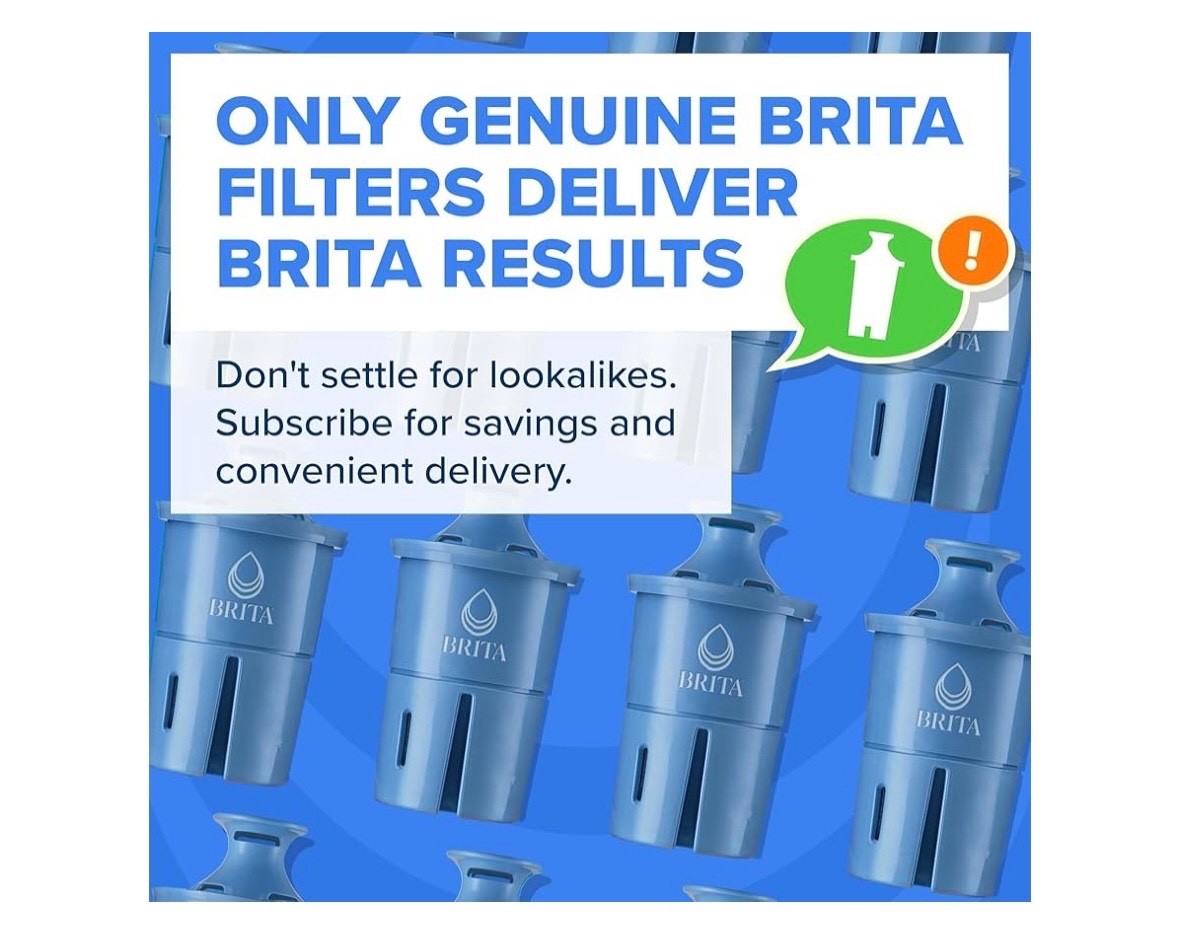 2 PACK Brita Elite Replacement Water Filters Pitcher Dispenser Sealed Blue OB06