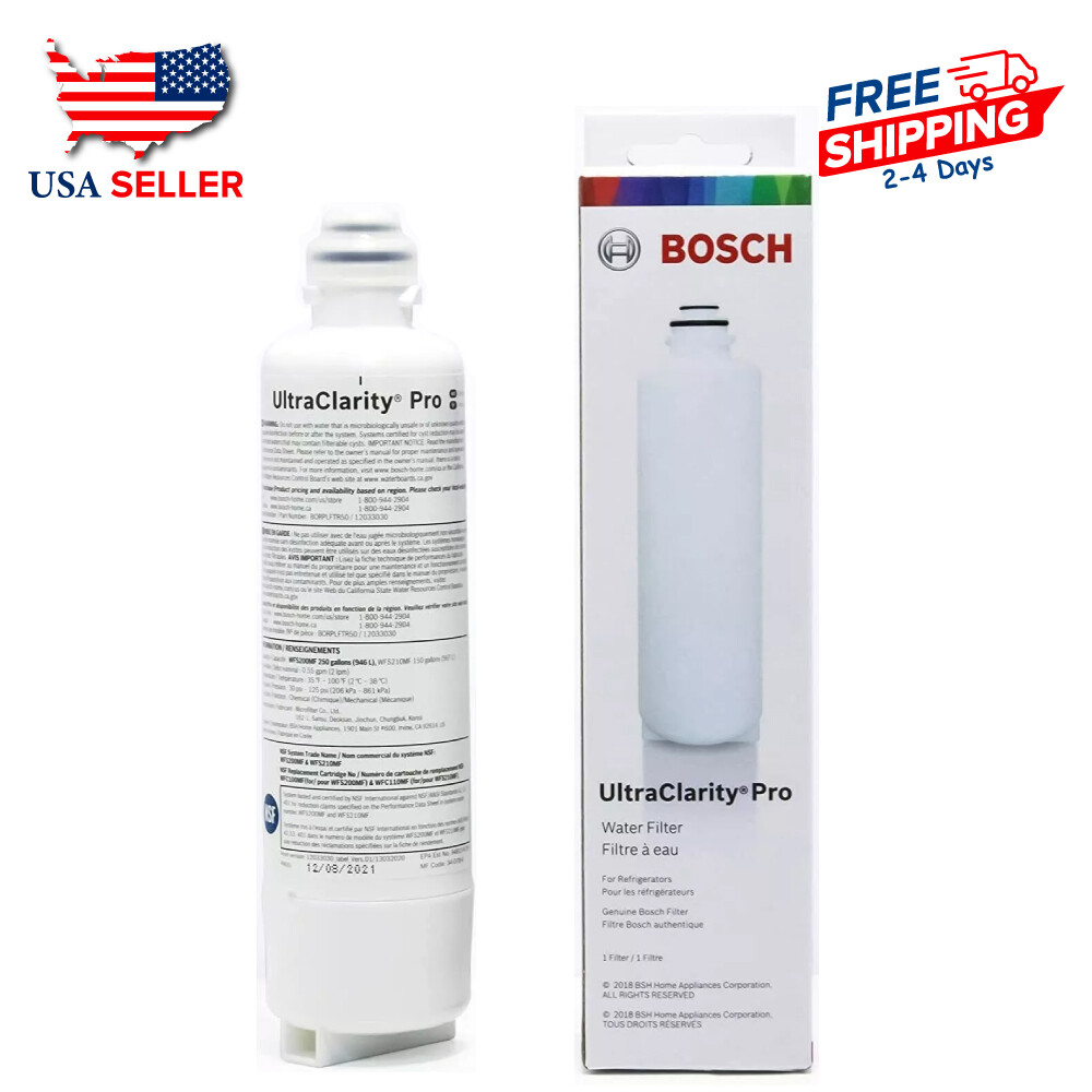 BOSCH, BORPLFTR55, RA450022, REPLFLTR55 UltraClarity Pro Water Filter Cartridge