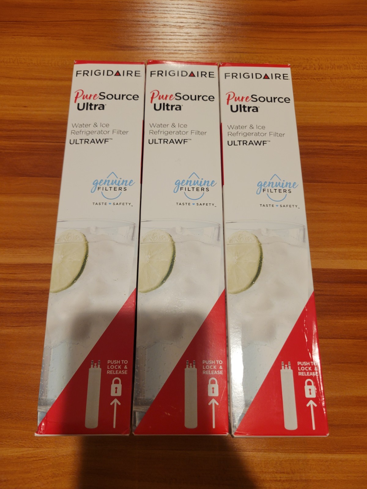 Genuine 3 Pack ULTRAWF Frigidaire Ultra PureSource Refrigerator Water Filter NEW